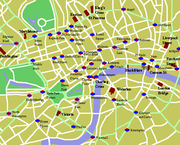 Tourist Map London Pdf